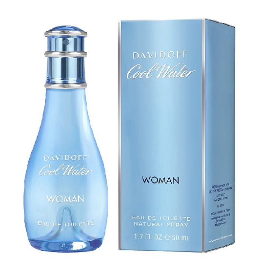 Davidoff Cool Water Woman, Apă de toaletă pentru femei, 100 ml