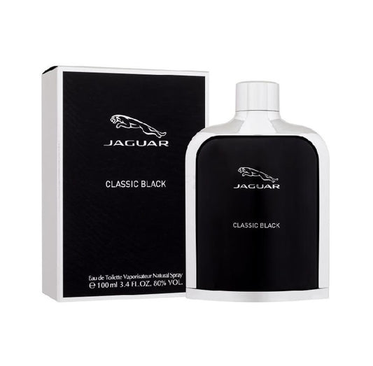 Jaguar Classic Black, Apă de toaletă pentru bărbați, 100 ml